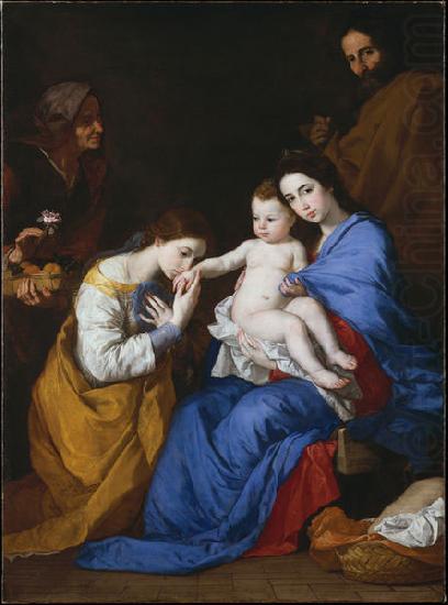 Mystische Hochzeit der Hl. Katharina von Alexandrien, Desposorios misticos de Santa Catalina de Alejandria., Jose de Ribera